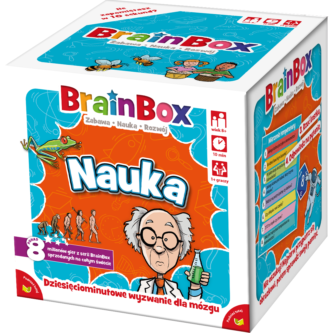 Brainbox - Nauka. Dziesięciominutowe wyzwanie dla mózgu.