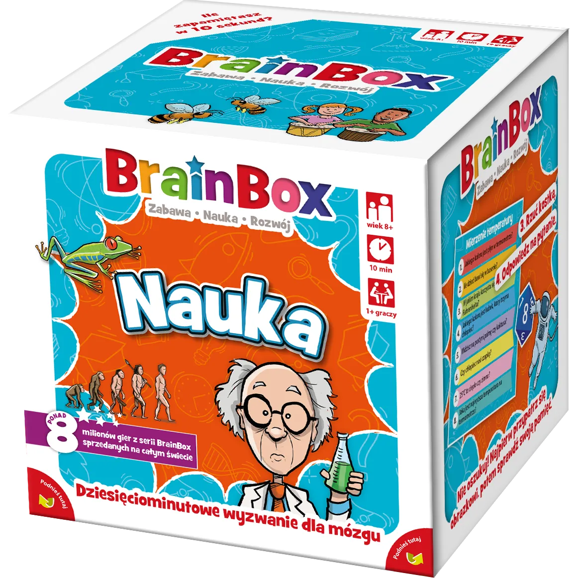 Brainbox - Nauka. Dziesięciominutowe wyzwanie dla mózgu.