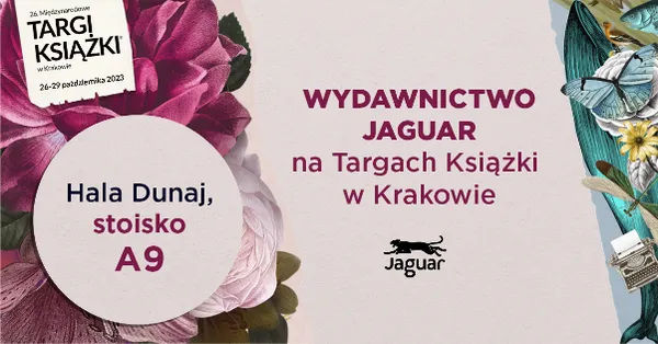 Obrazek dla Wydawnictwo Jaguar zaprasza na Międzynarodowe Targi Książki w Krakowie