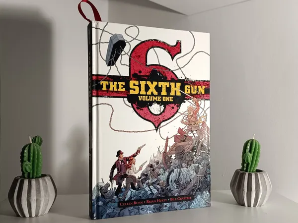 Obrazek dla Epicka Historia Nadprzyrodzonego Dzikiego Zachodu Odkryta - The Sixth Gun Deluxe Edition.