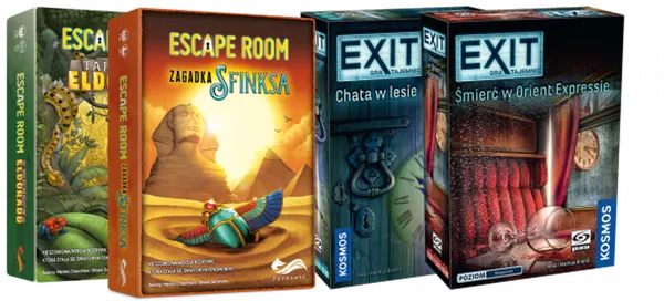 Obrazek dla Planszowe pokoje zagadek - Escaperoom w twoim domu