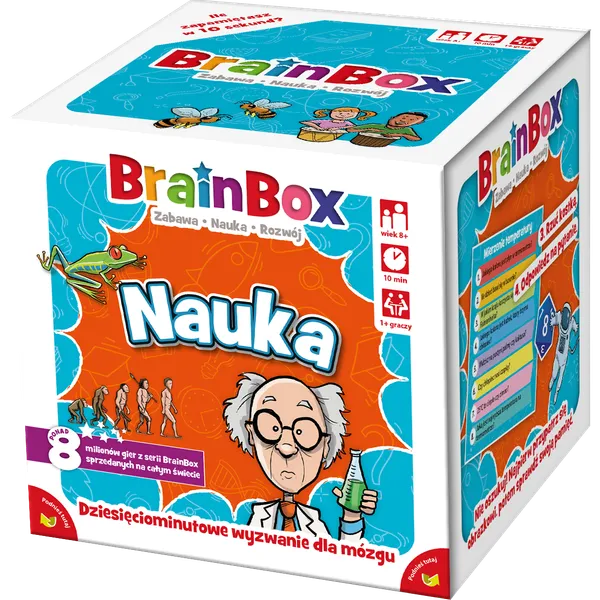 Obrazek dla Brainbox - Nauka. Dziesięciominutowe wyzwanie dla mózgu.