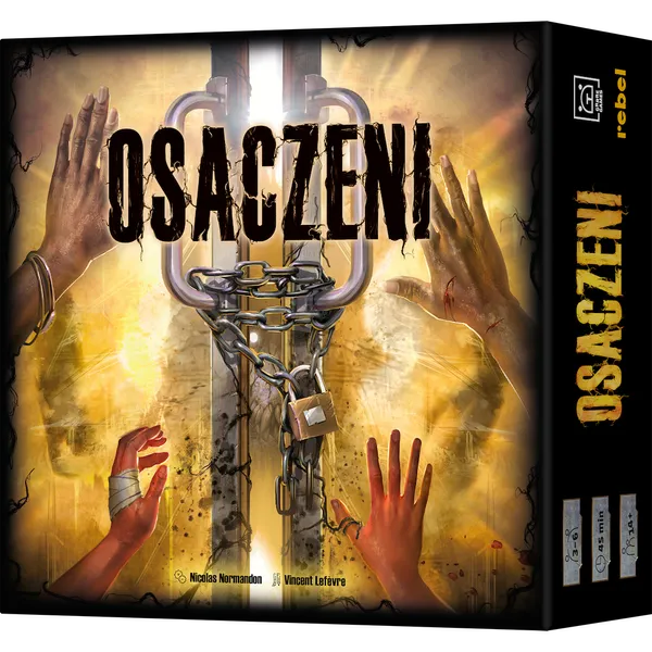 Obrazek dla Gra planszowa "Osaczeni" - czyli ostatni ocalali po walce z demonami!