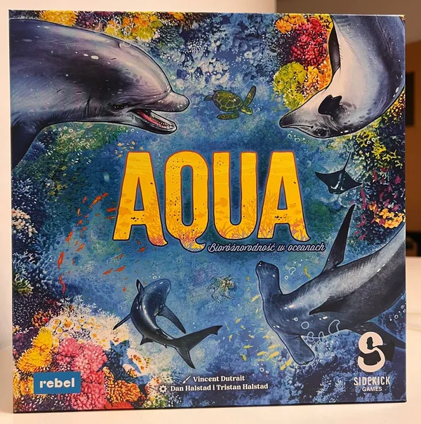 Obrazek dla Aqua - recenzja gry planszowej.