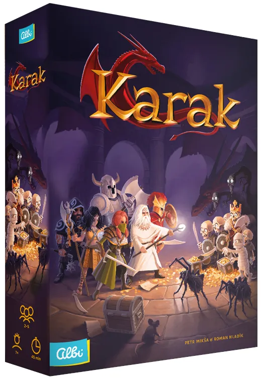Obrazek dla Karak - recenzja gry planszowej.