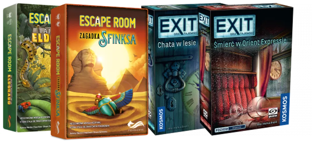 Planszowe pokoje zagadek – Escaperoom w twoim domu