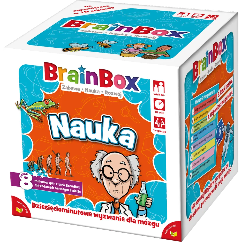 Brainbox – Nauka. Dziesięciominutowe wyzwanie dla mózgu.