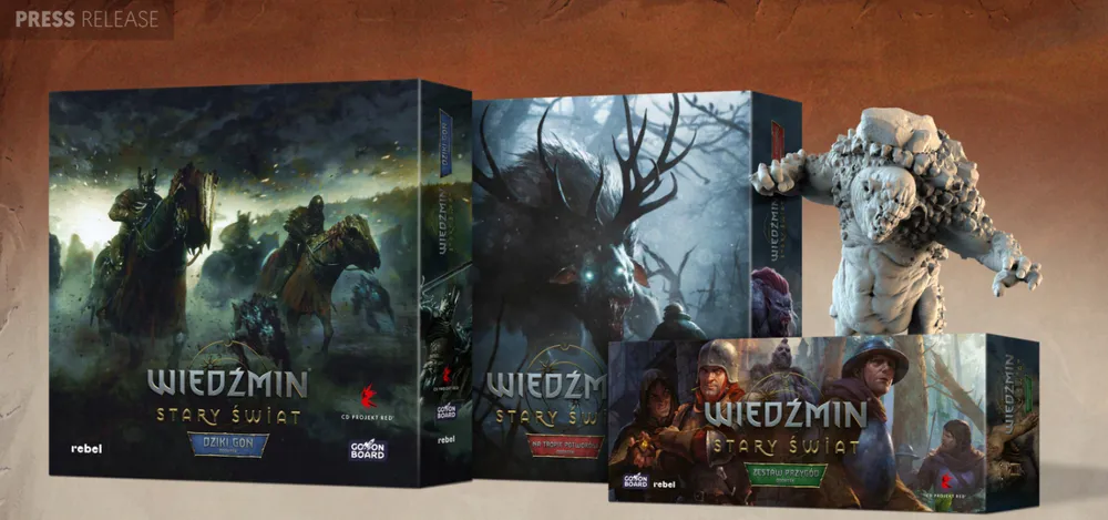 3 dodatki do gry “Wiedźmin: Stary Świat”