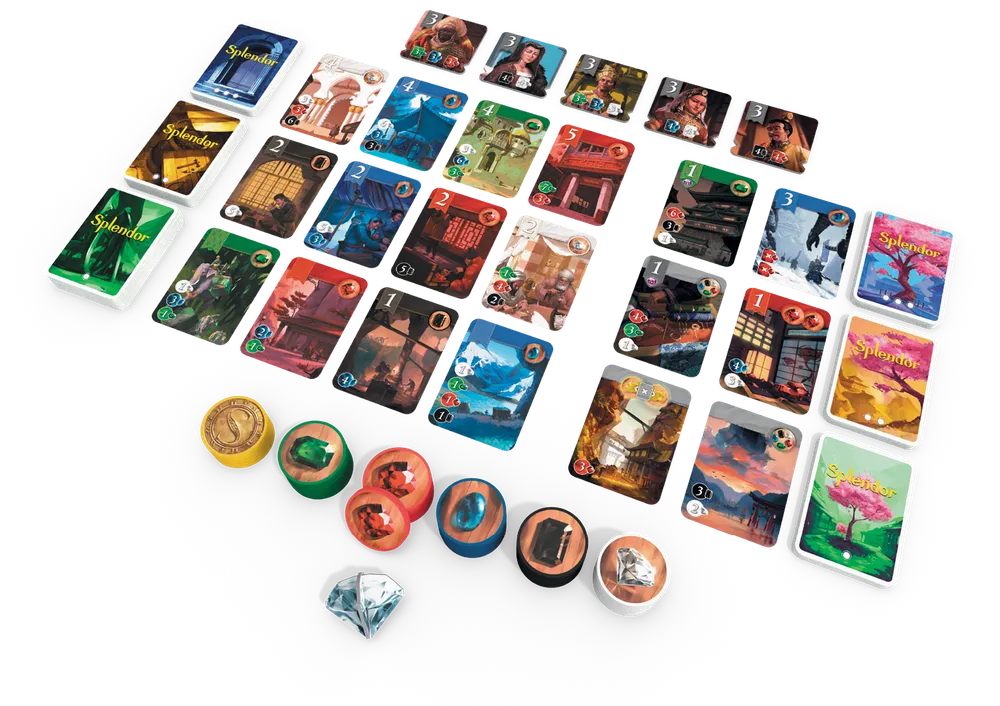 Dwa dodatki do gry Splendor