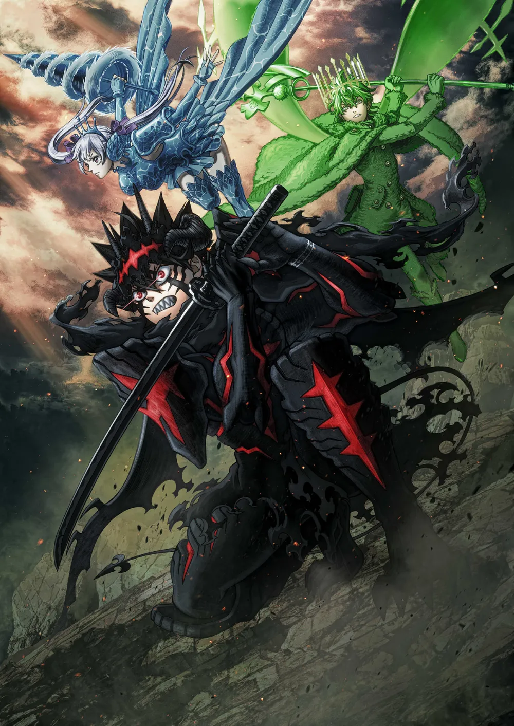 Oficjalna grafika promująca drugi sezon anime Black Clover