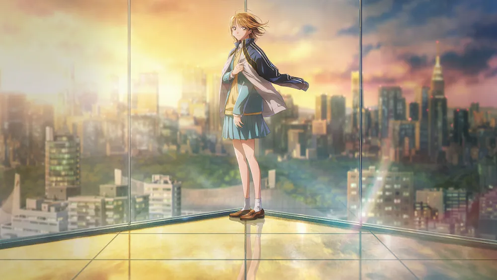 Grafika promocyjna anime Blue Box