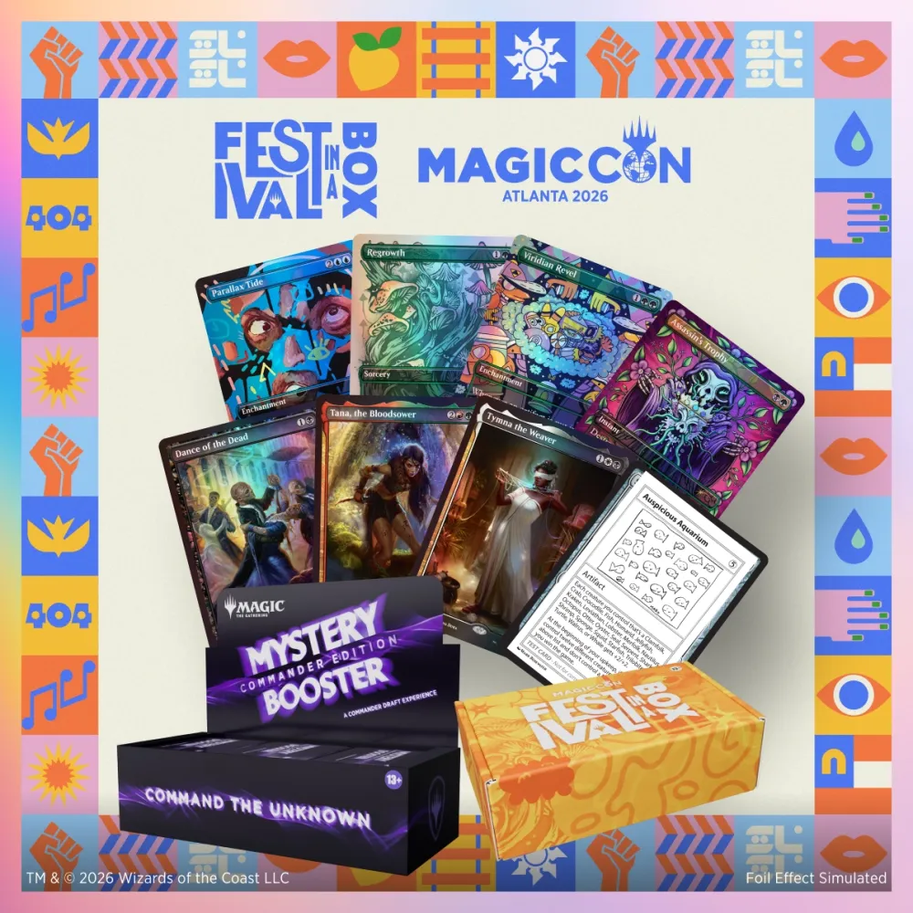 Festival in a Box: Atlanta 2026, oficjalna grafika zestawu Magic: The Gathering