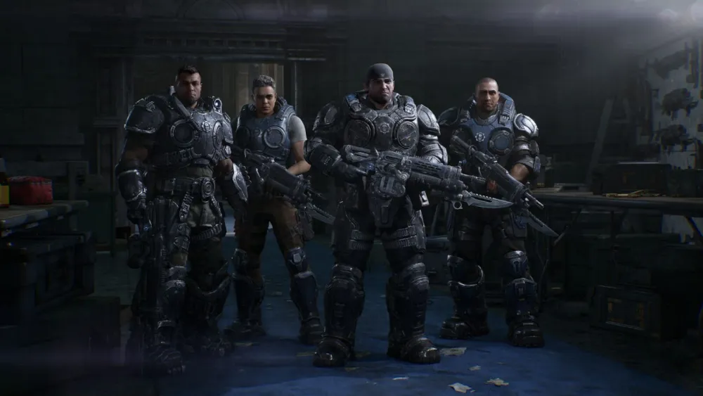 Gears of War: E-Day, oddział Bravo podczas walki w Kalonie